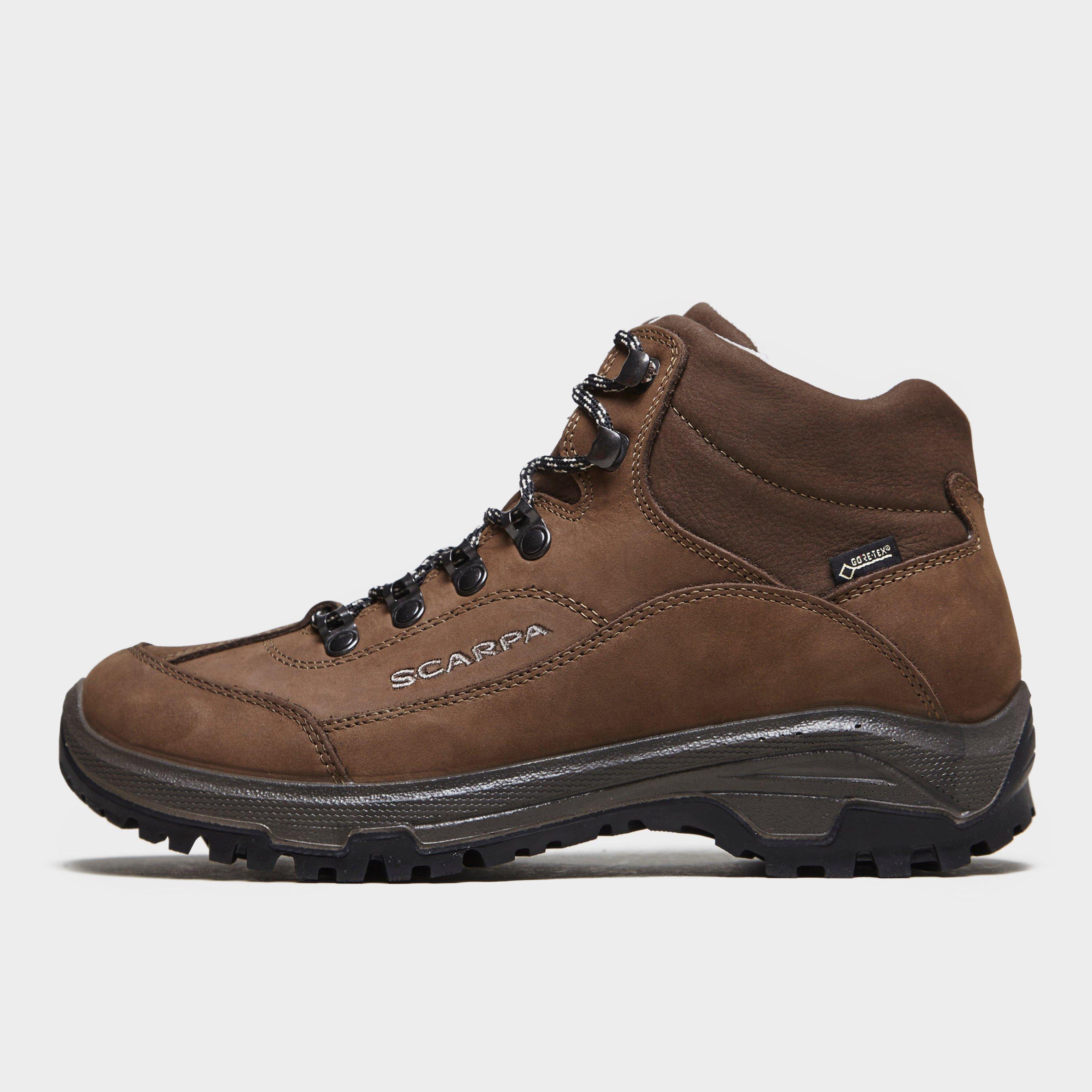 Scarpa Women's Cyrus Mid GORE-TEX Boot - Brown, Brown Review ...