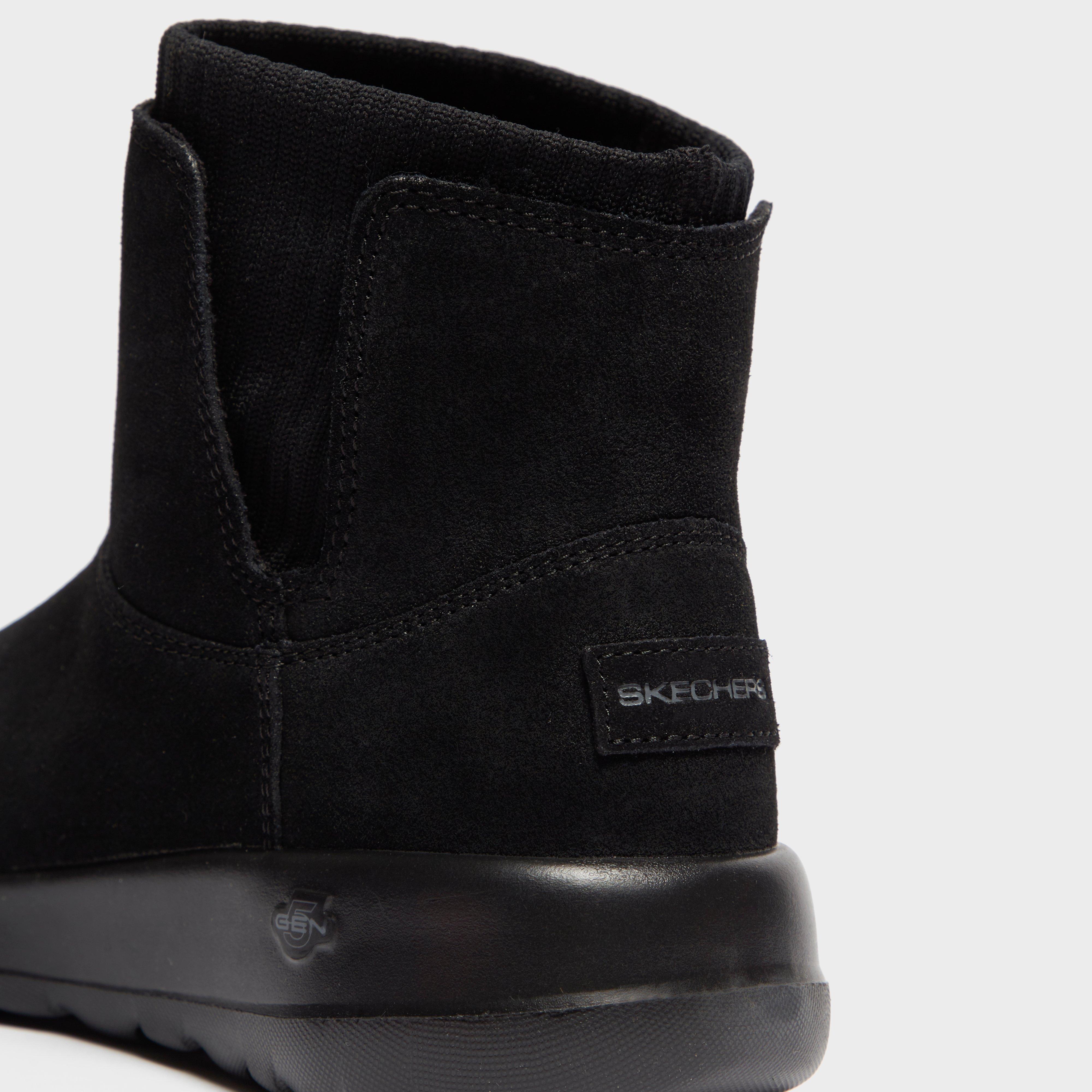 black skechers boots womens