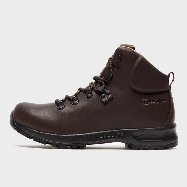 Brown leather hot sale walking boots