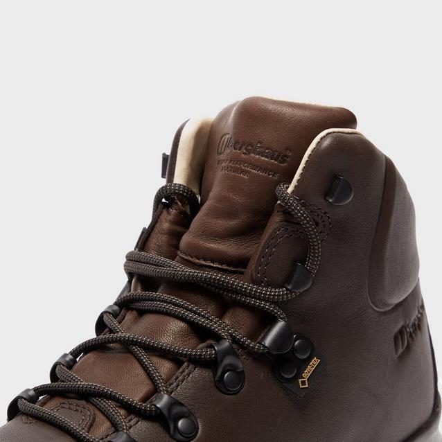 womens brown leather walking boots