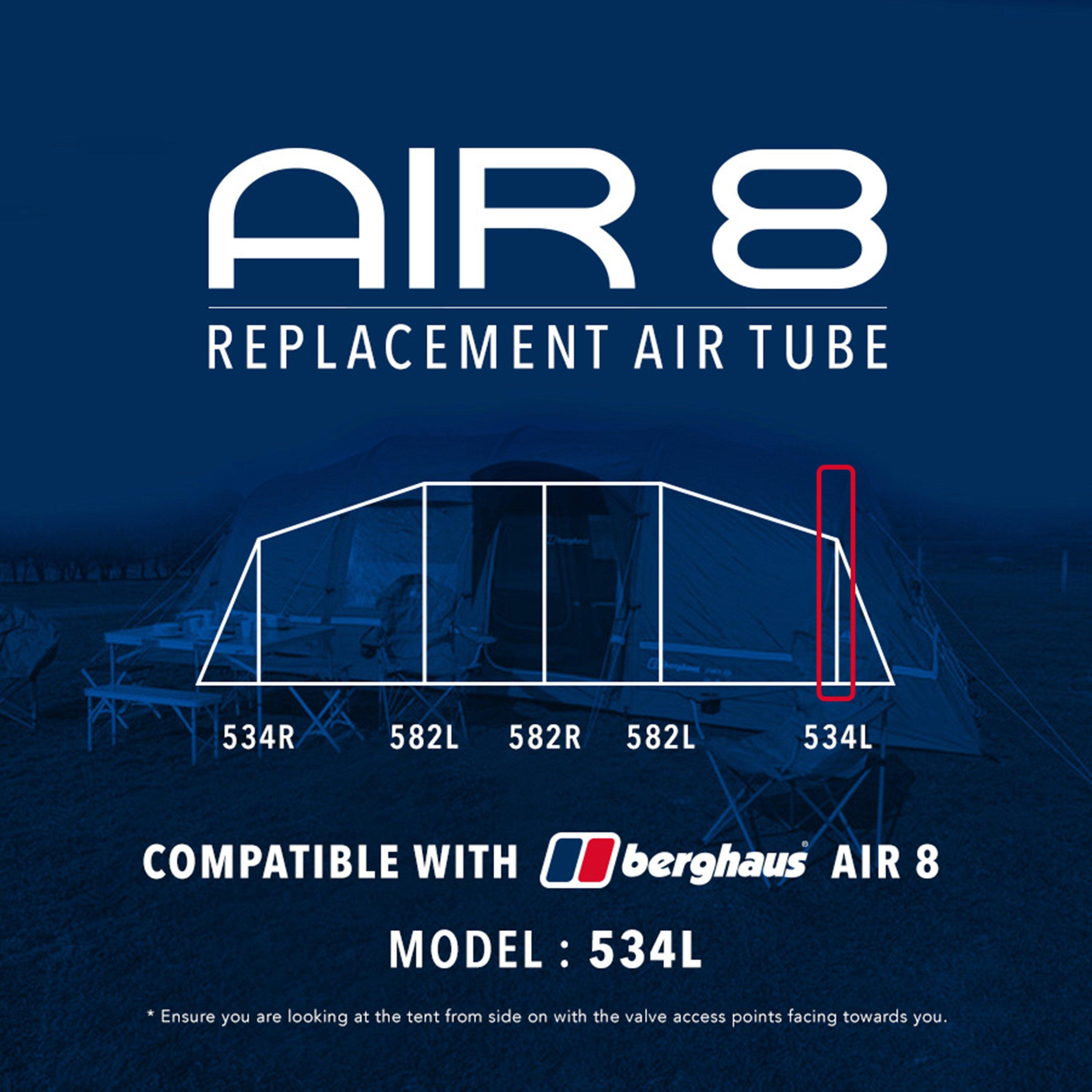 Berghaus Air 6 tent – replacement air tubes