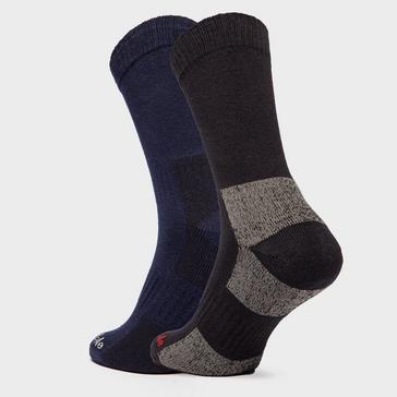 Black Bridgedale Men's Dingle Socks - 2 Pack