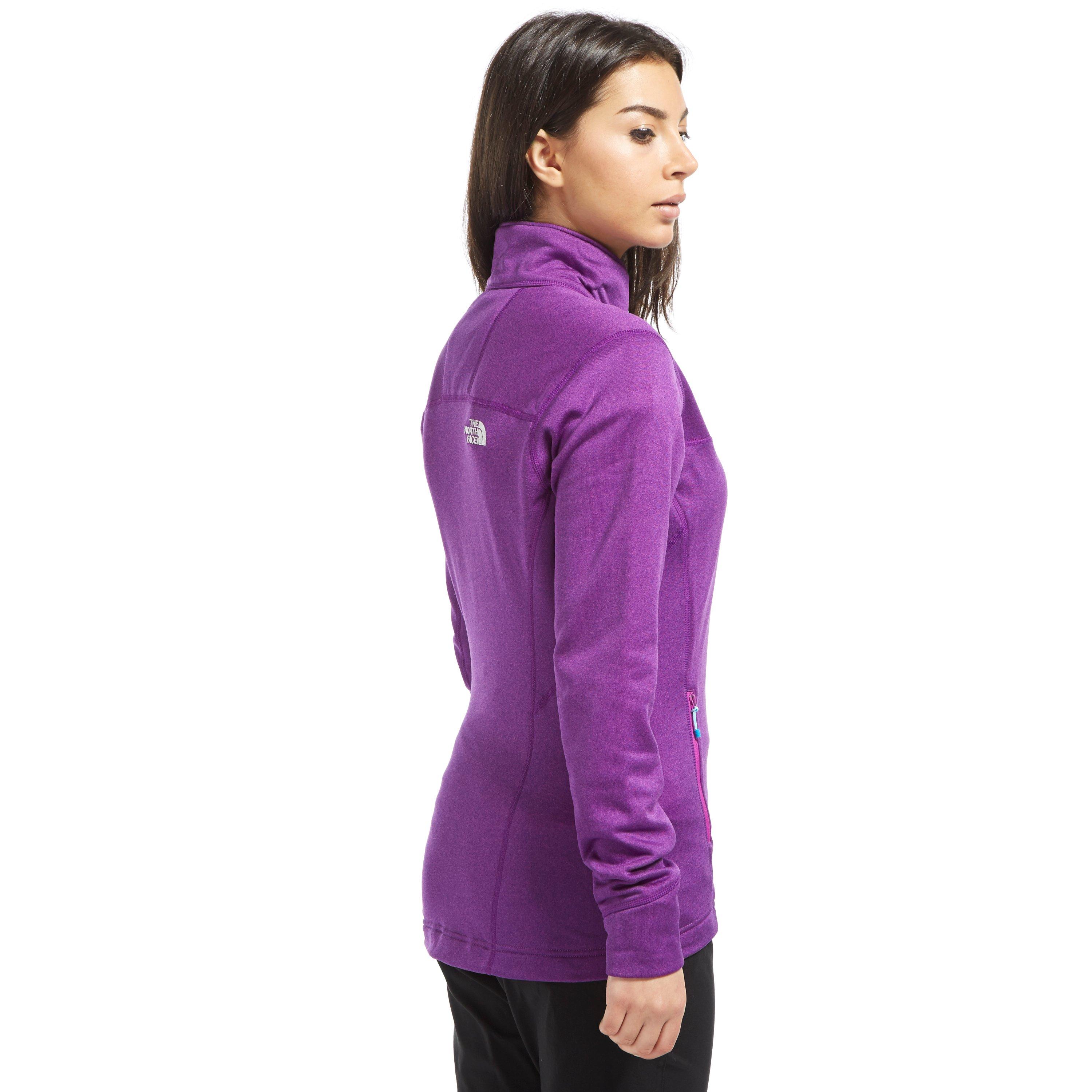 the north face women's kyoshi fleece full zip jacket