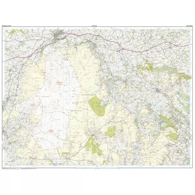 Dartmoor Os Map Online Ordnance Survey Explorer Ol28 Dartmoor Map With Digital Version