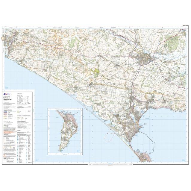 Ordnance Survey Map Dorset Ordnance Survey Explorer Ol15 Purbeck & South Dorset Map With Digital  Version