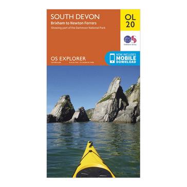 N/A Ordnance Survey Explorer OL 20 South Devon Map