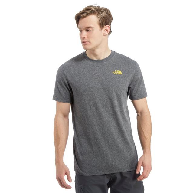 Grey The North Face Men’s Short Sleeve Simple Dome Tee image 1