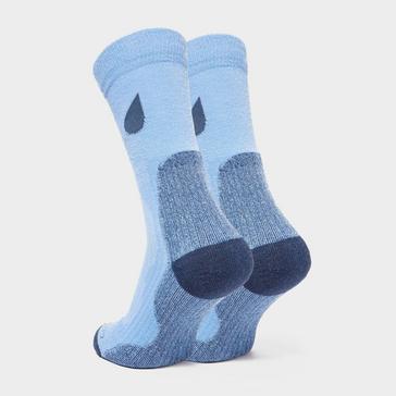 Light Blue Peter Storm Men's Lightweight Outdoor Sock - Twin Pack