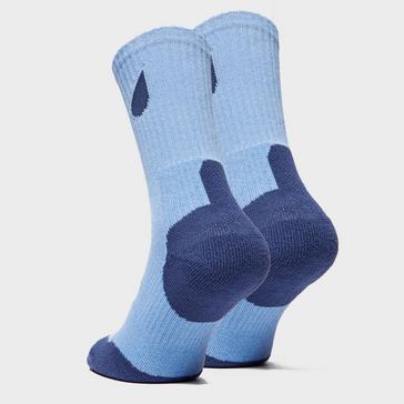 Light Blue Peter Storm Women's Double Layer Socks - Twin Pack