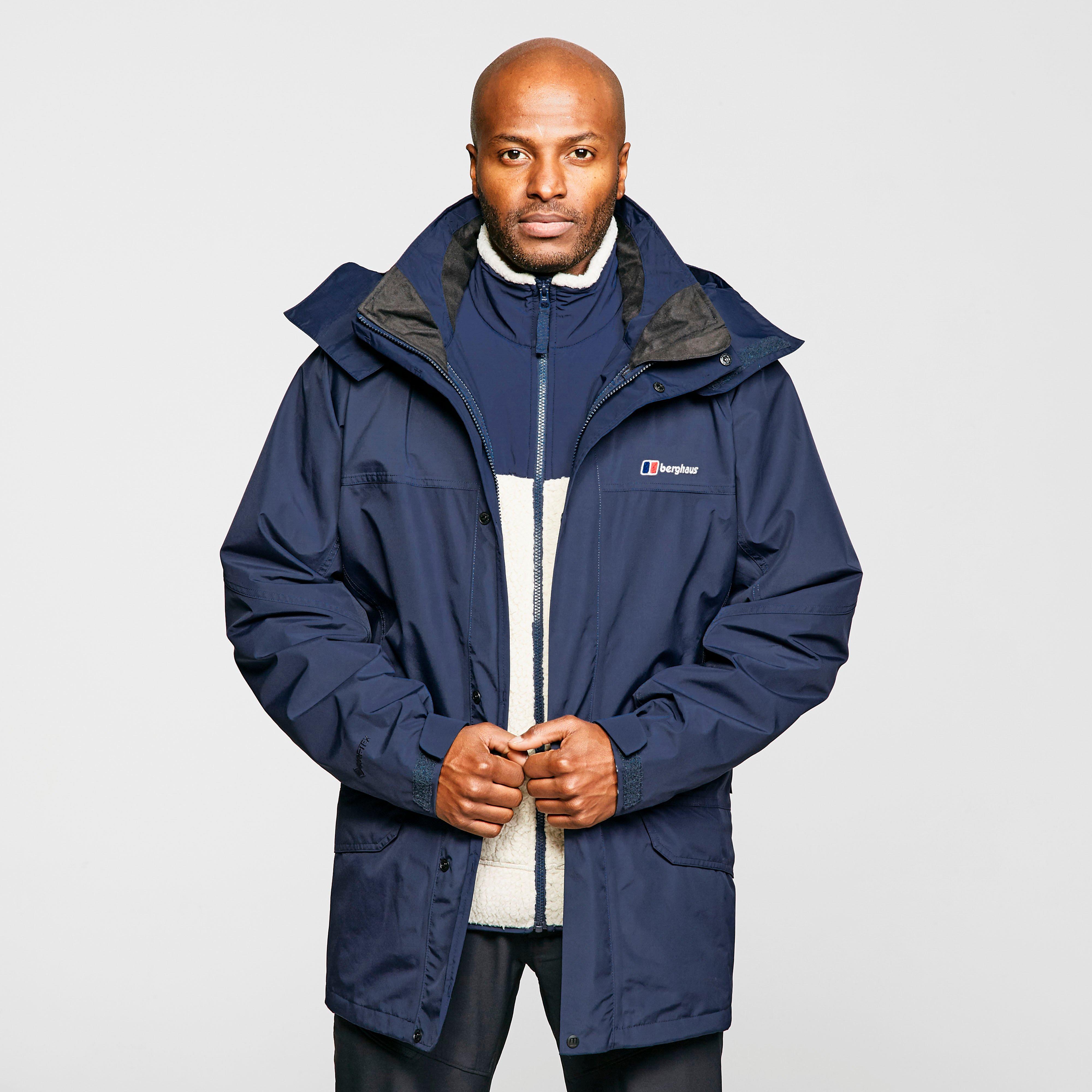 Navy Berghaus Men S Cornice Interactive Jacket