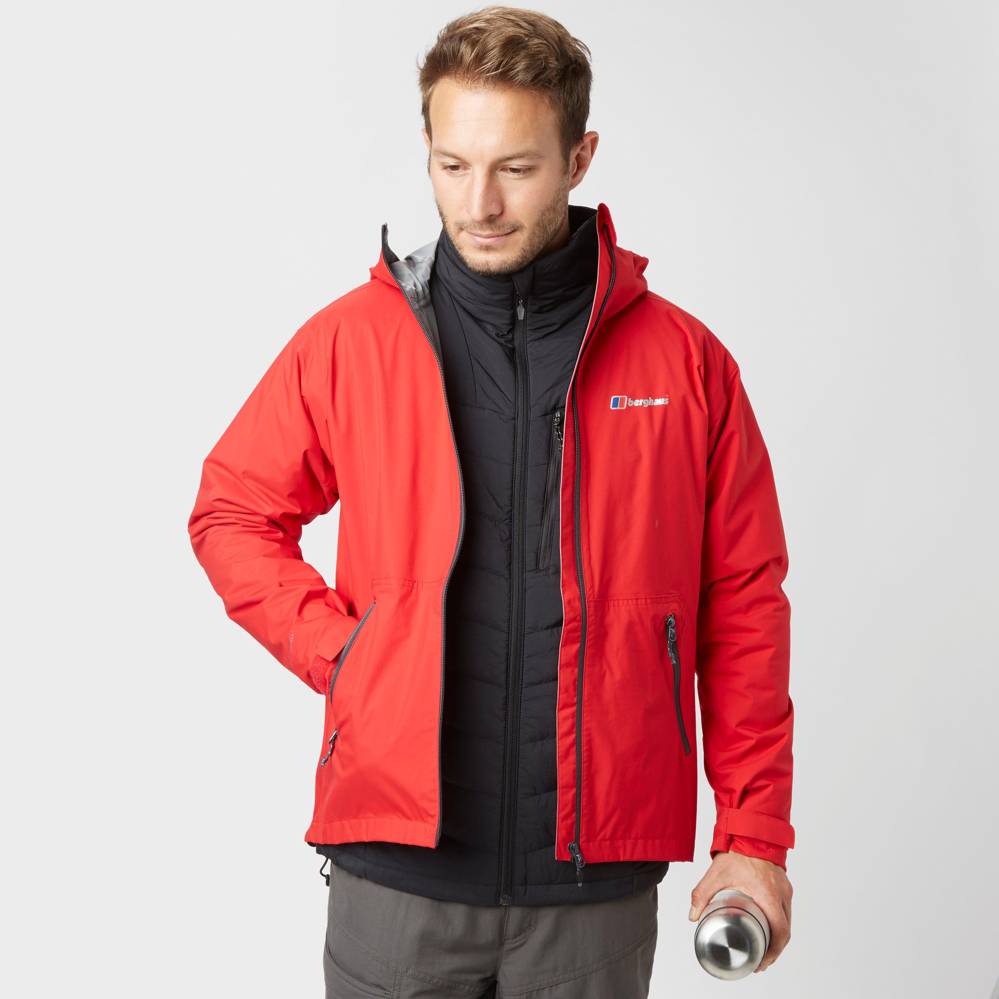 berghaus red waterproof jacket