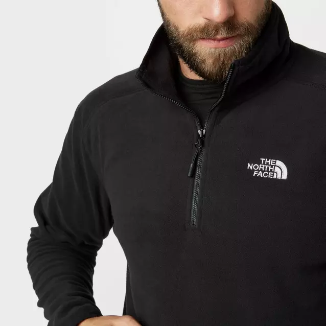 Mens north face deals half zip fleece