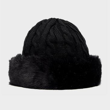 Black Peter Storm Women’s Camilla Fur Trim Hat