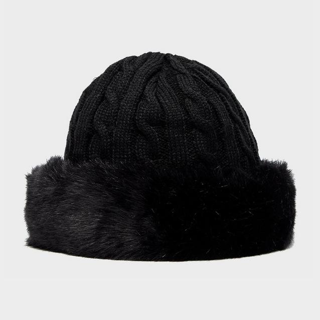 Black Peter Storm Women’s Camilla Fur Trim Hat image 1
