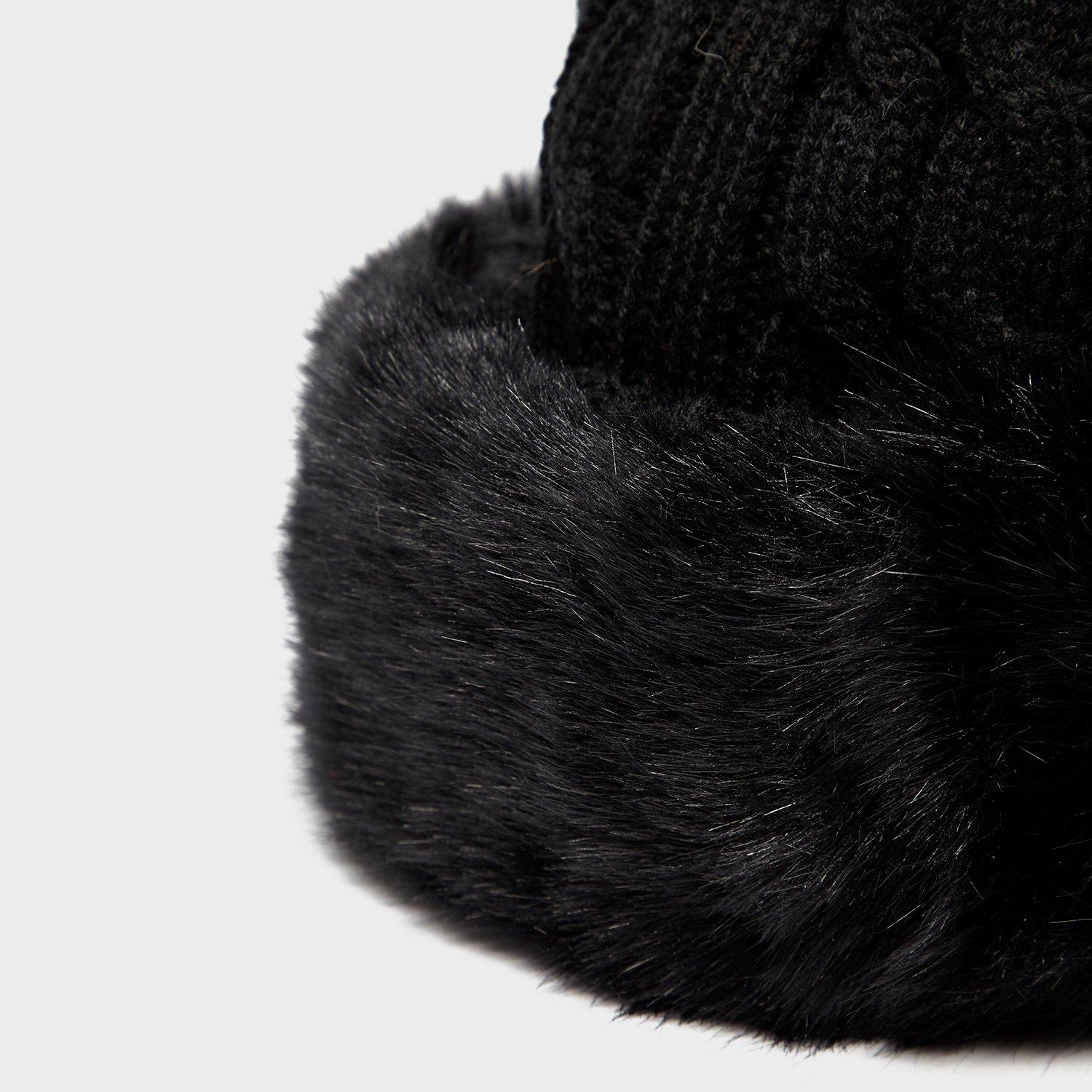 fur trim hat
