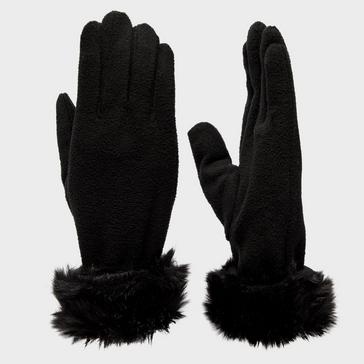 Black Peter Storm Women’s Fur Lined Gloves