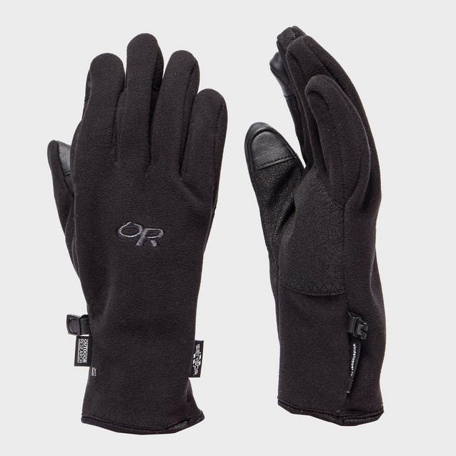Black Outdoor Research Men’s Gripper Sensor Glove image 1