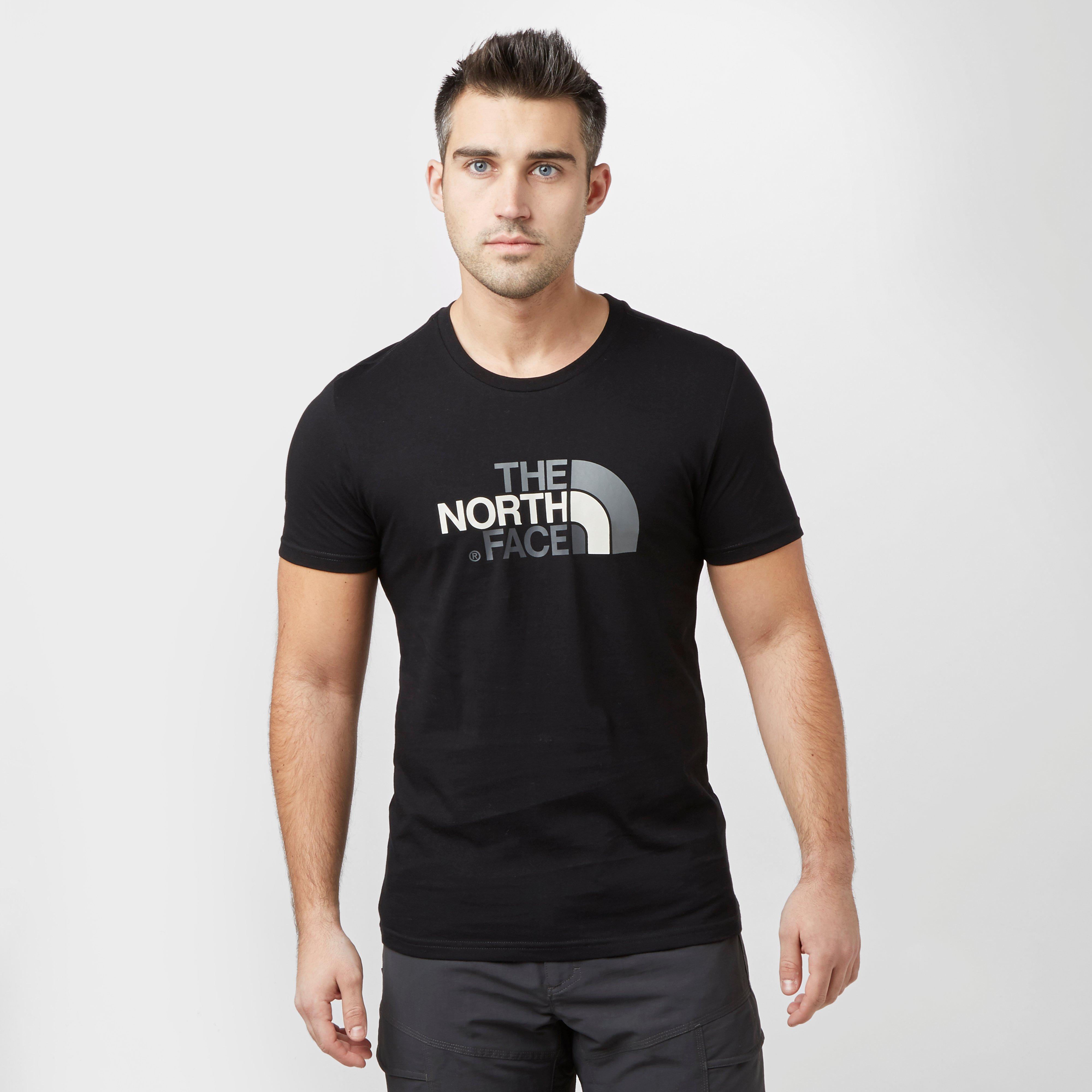 black north face t shirt