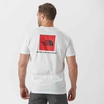 White The North Face Men’s Redbox Short Sleeve T-Shirt