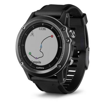 Black Garmin fenix 3 Sapphire HR Watch