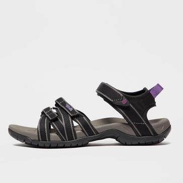 Black Teva Women’s Tirra Leather Sandal