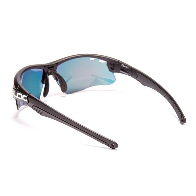 BLOC interchangeable TITAN sports Sunglasses Matte Black/ 4 Lens Box Set XR630 
