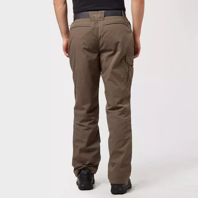 Fleece lined hot sale walking trousers mens