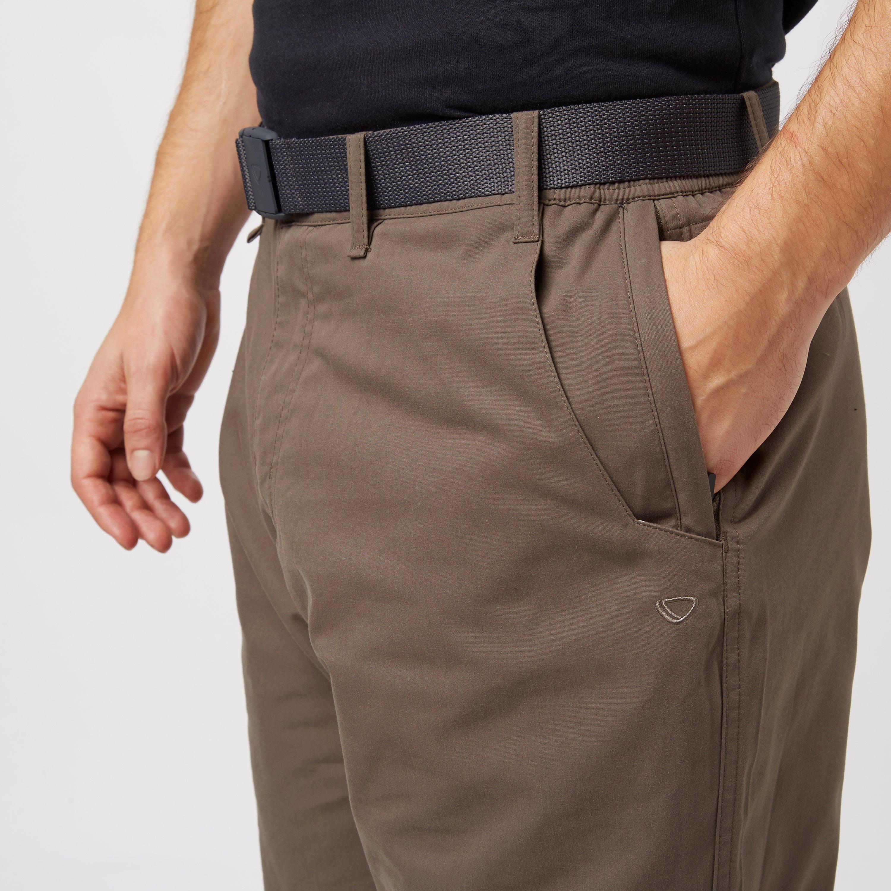 men's thermal lined walking trousers