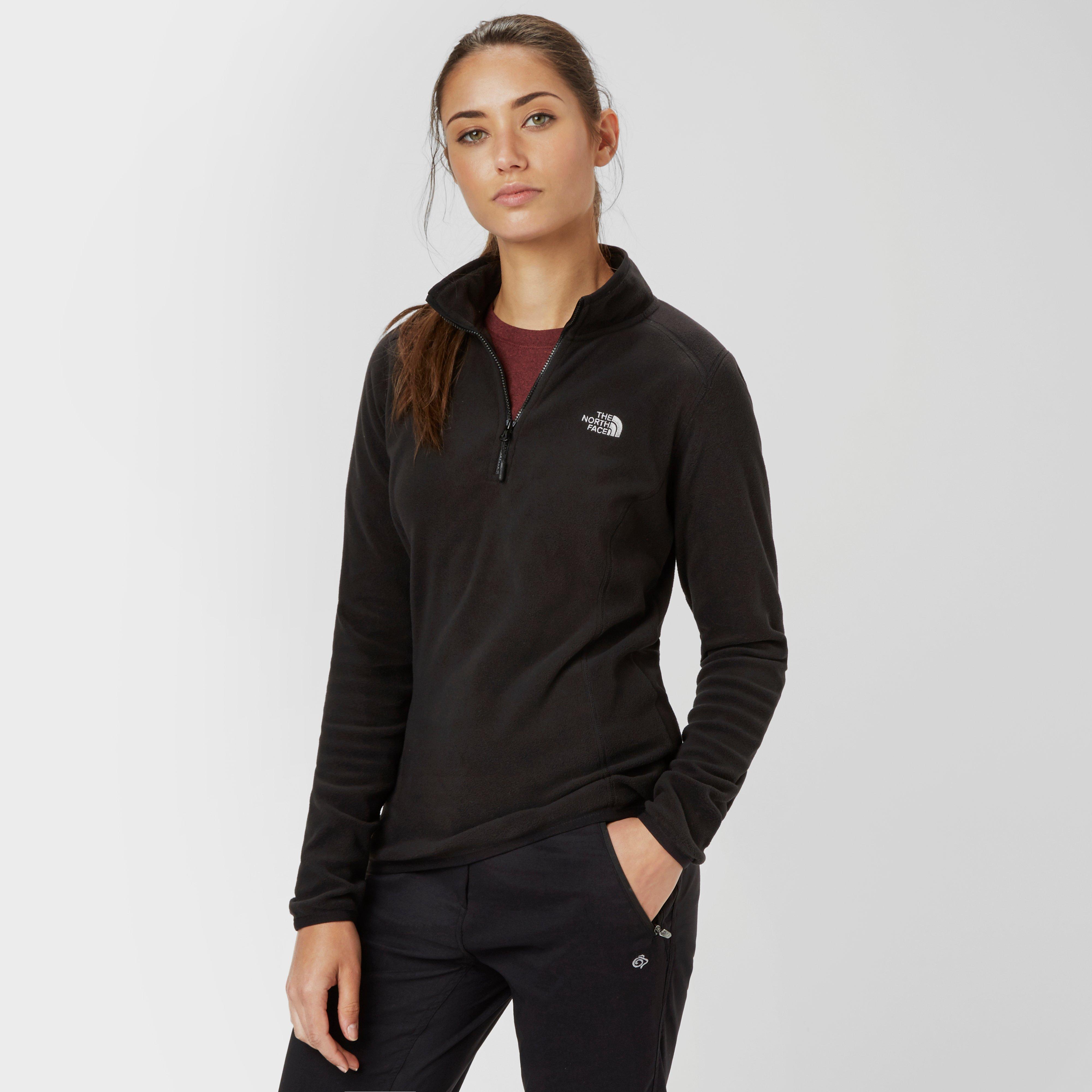 the north face black fleece womens