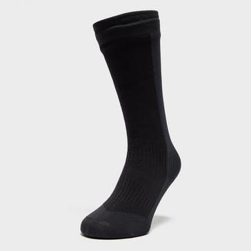 Black Sealskinz Men's Hiking Knee Length Socks