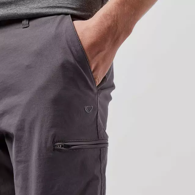 Stretch walking trousers mens sale