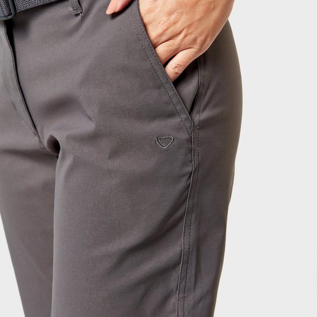 Grey store walking trousers