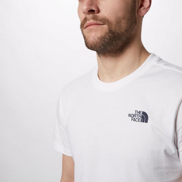 The North Face Men S Redbox Celebration Short Sleeve T Shirt Blacks
