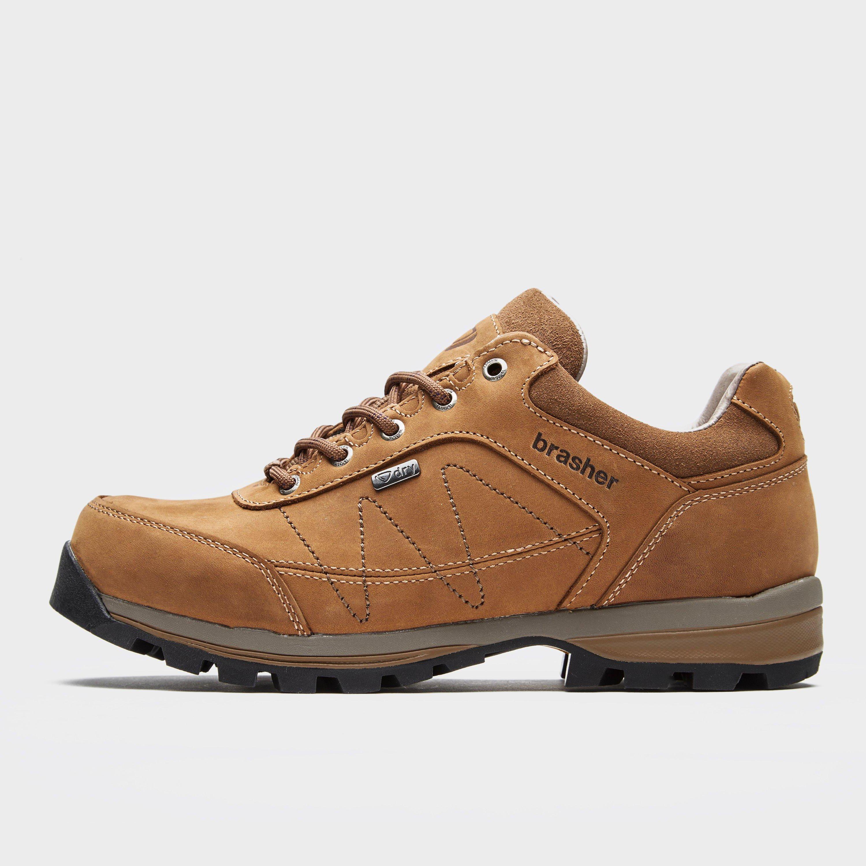 Leather store walking trainers