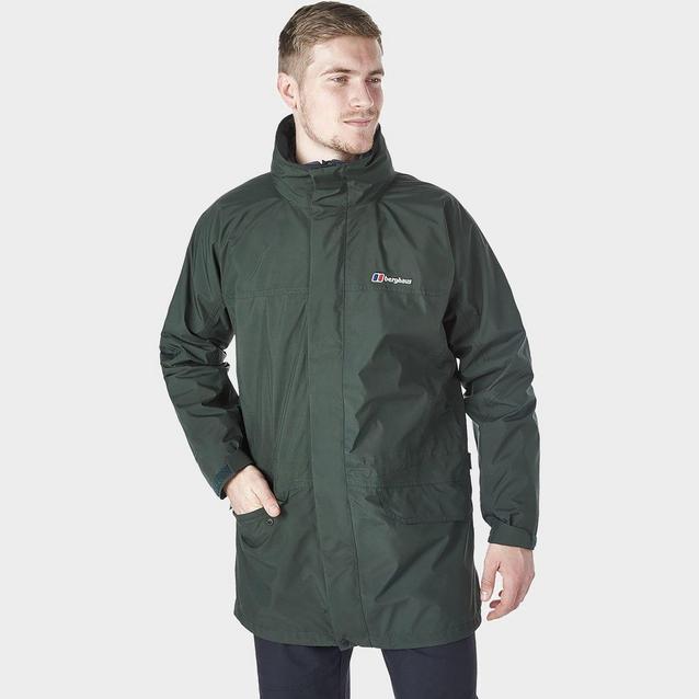 Green Berghaus Men’s Cornice II GORE-TEX® Long Jacket image 1