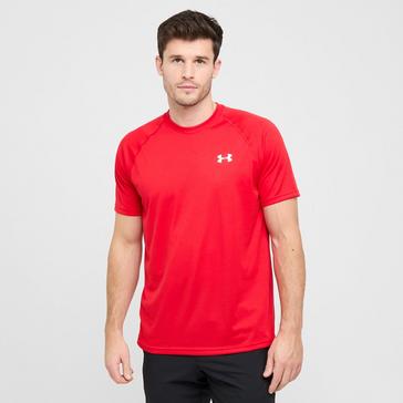 Red Under Armour Men's UA Tech™ 2.0 Short Sleeve Tee