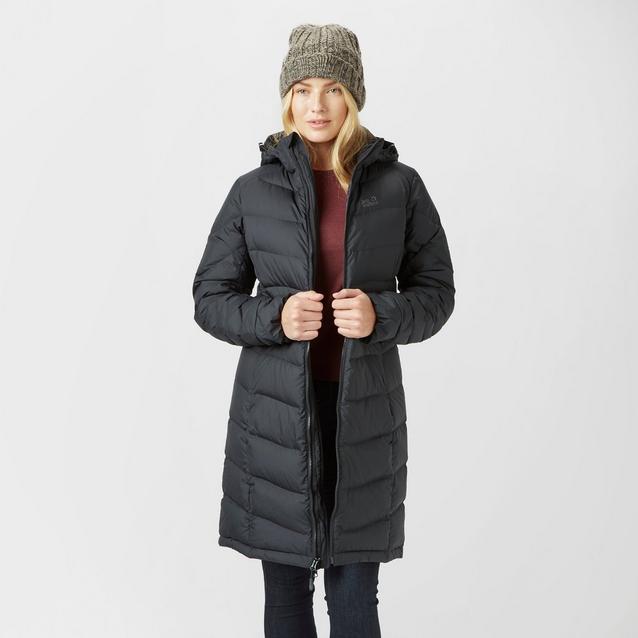 Jack wolfskin womens hot sale selenium long jacket