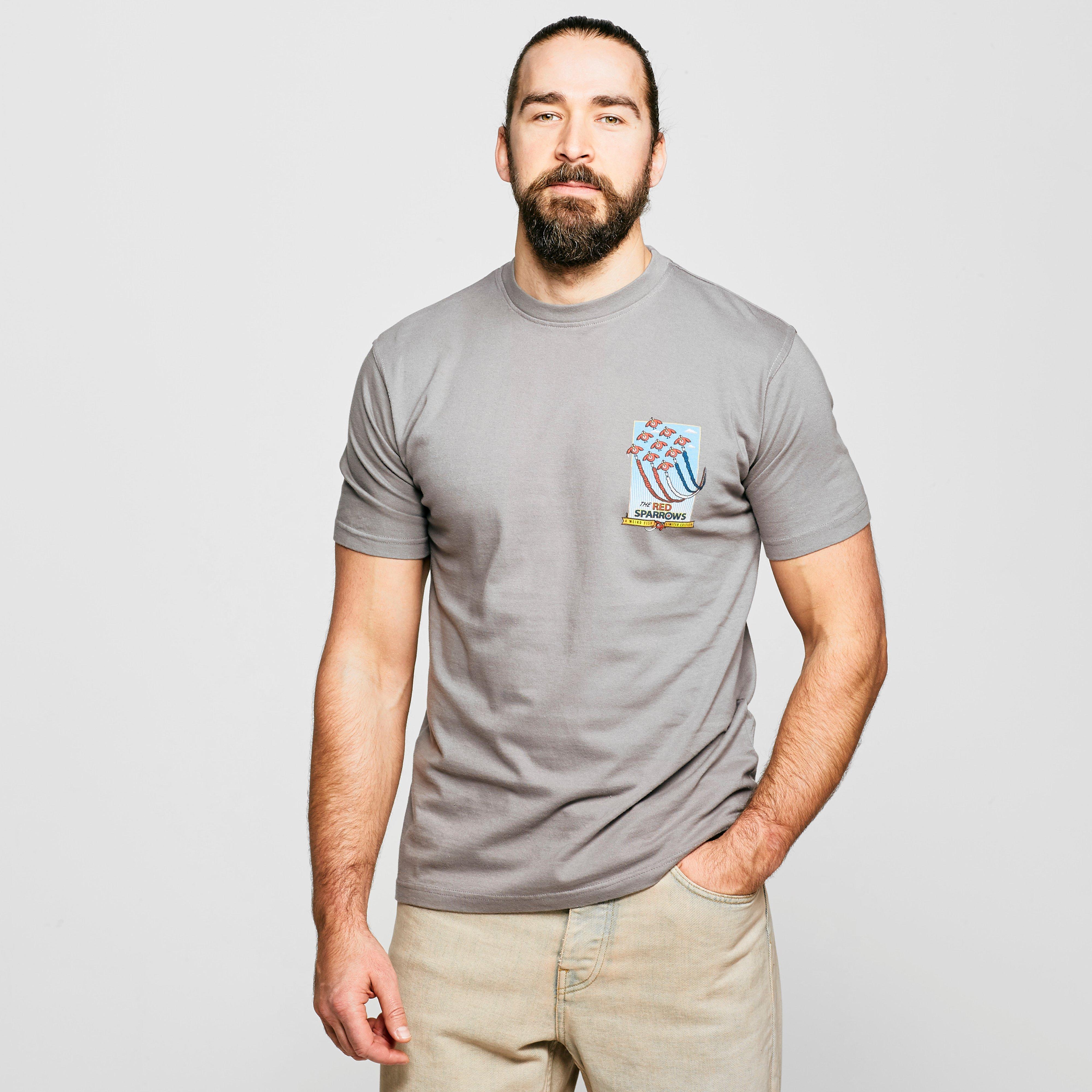 weird fish red sparrows t shirt