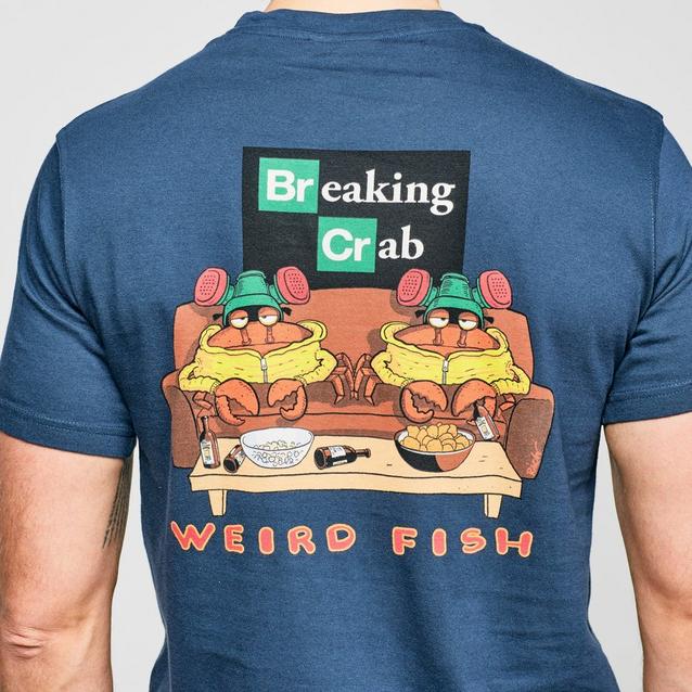 Weird Fish Men's Breaking Crab T-Shirt