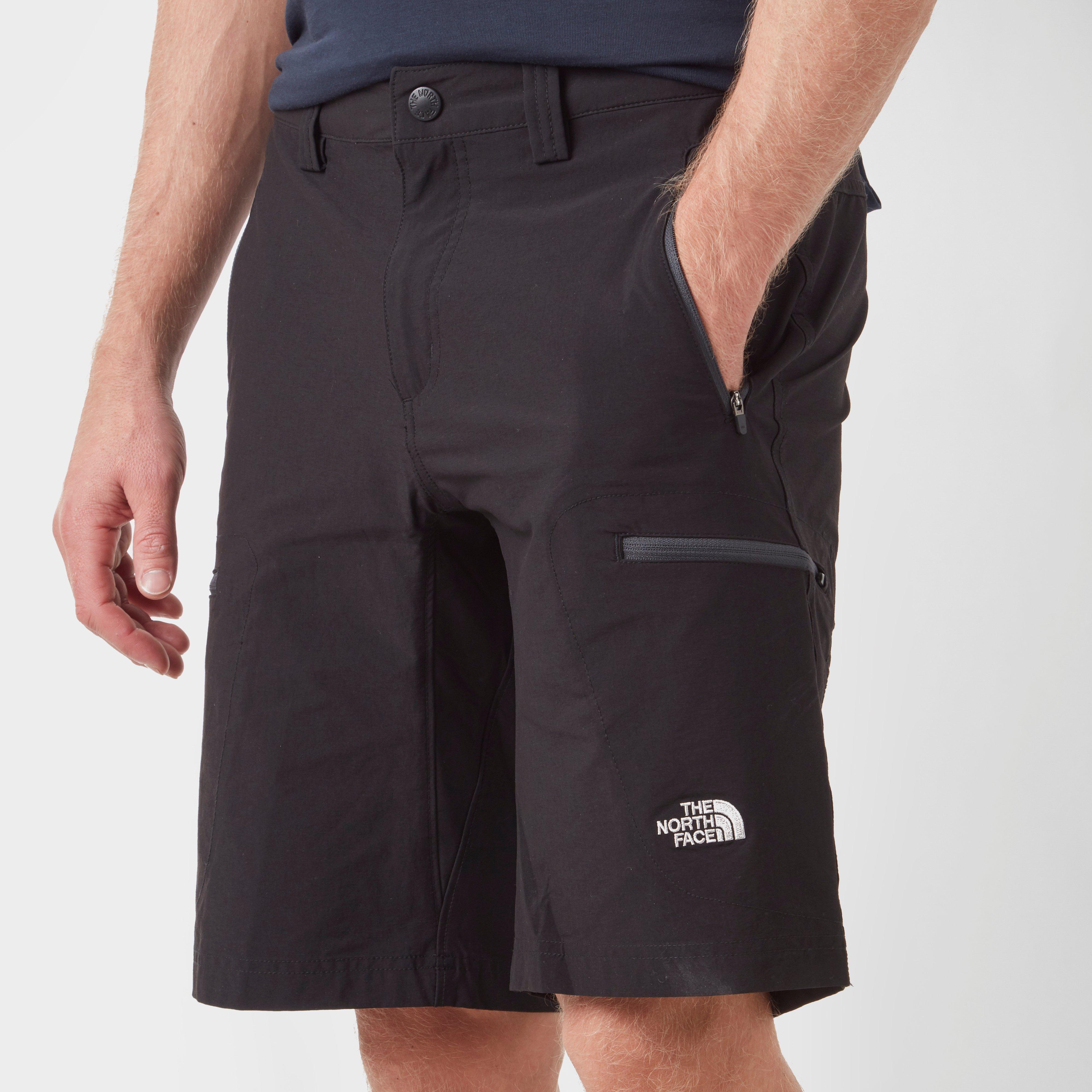 the north face black shorts