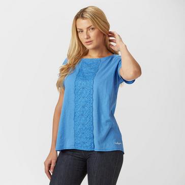 Mid Blue Craghoppers Women’s Connie Short Sleeve Tee