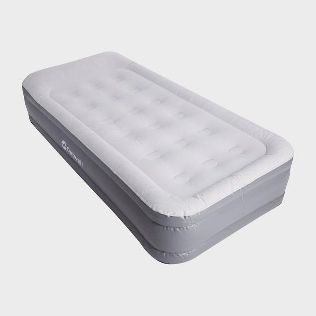 Grey|Grey Outwell Flock Superior Single Inflatable Bed image 1