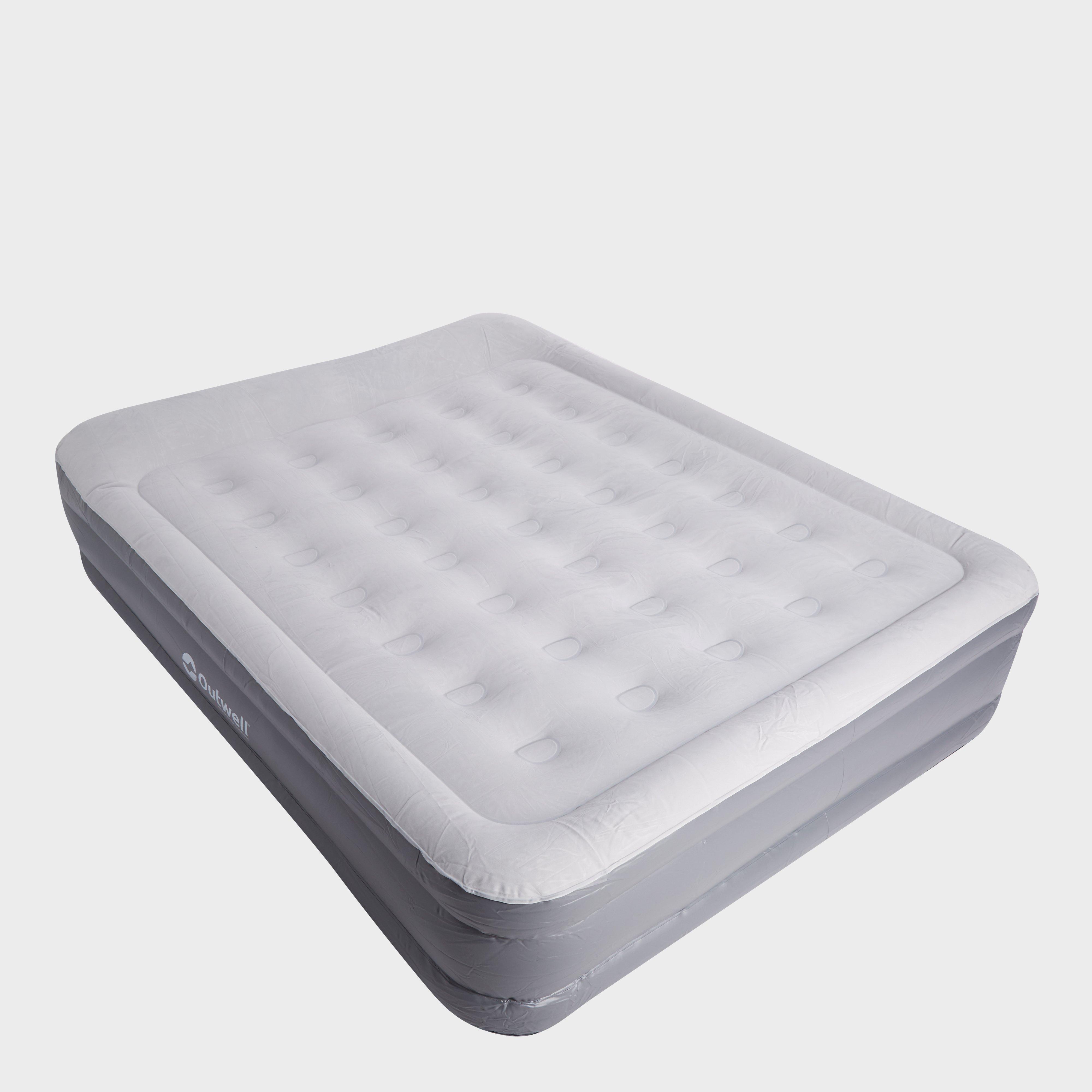 Outwell Outwell Flock Superior Double Inflatable Bed - Grey, Grey Outwell Outwell Flock Superior Double Inflatable Bed - Grey, Grey