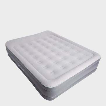Grey|Grey Outwell Flock Superior Double Air Bed With Pump