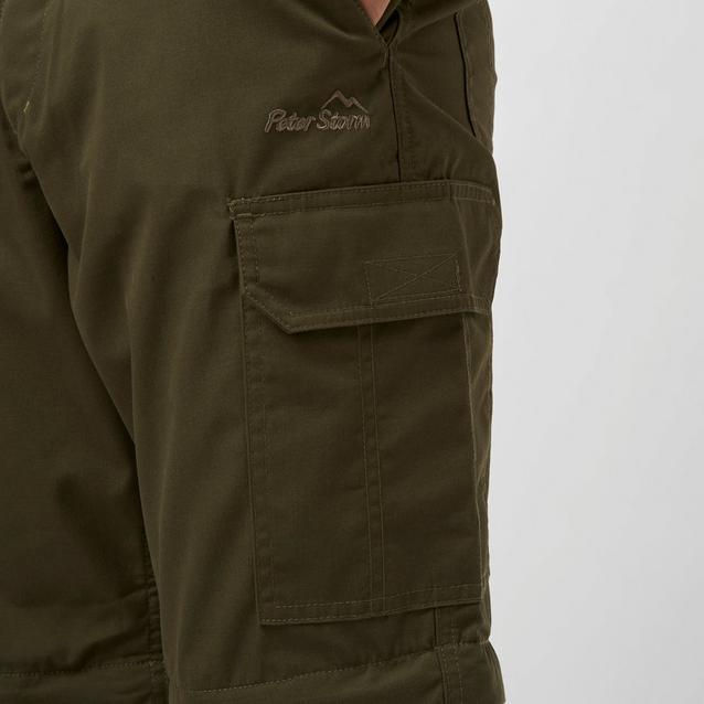 Khaki Peter Storm Men’s Ramble II Double-Zip-Off Trousers