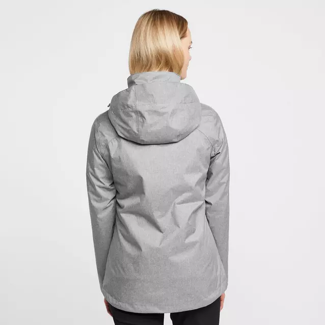 Grey waterproof outlet parka