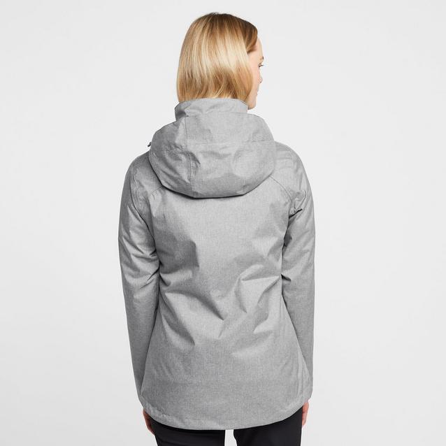 Grey waterproof best sale coat ladies