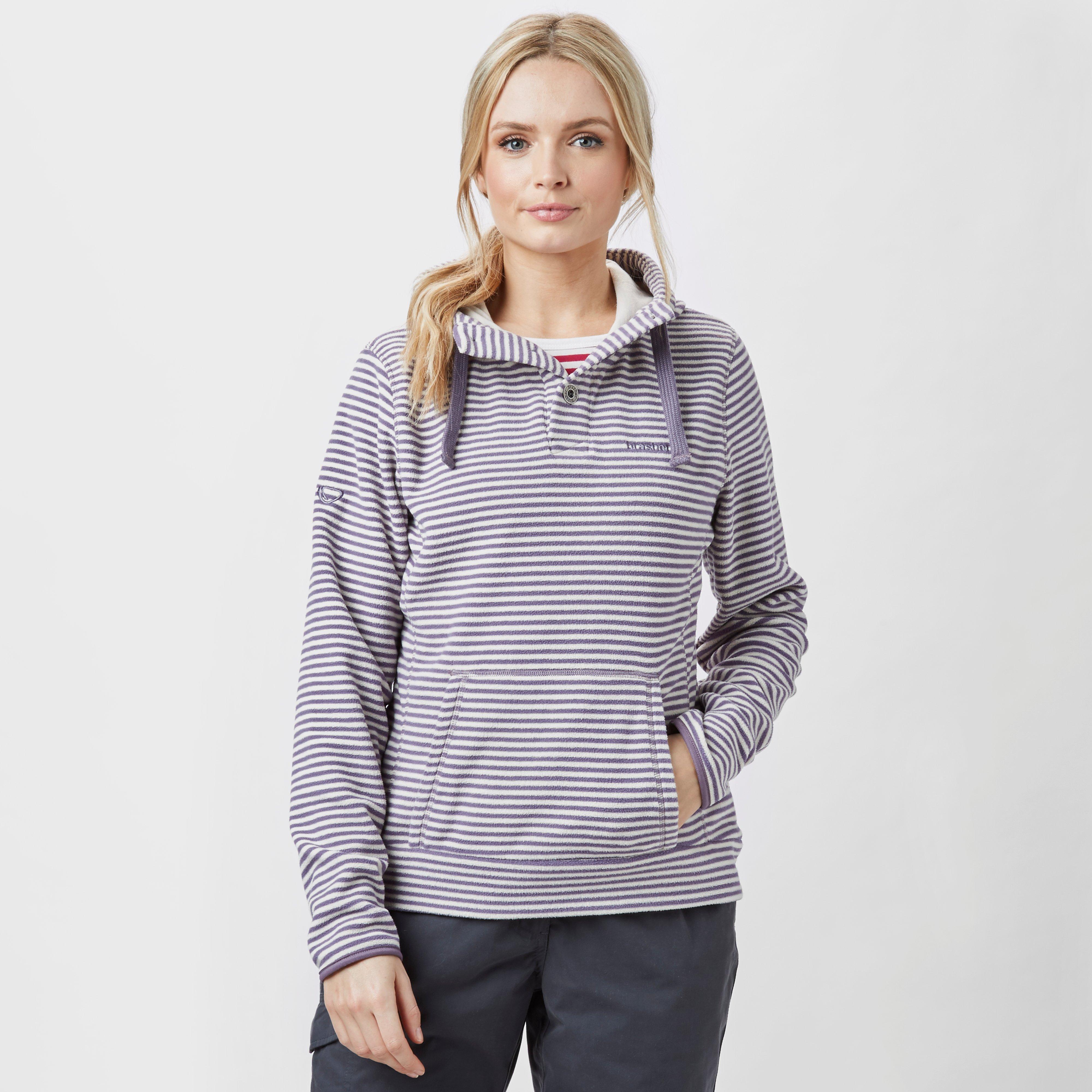 Brasher Brasher Womens Grasmoor II Hooded Fleece - Purple, Purple Brasher Brasher Womens Grasmoor II Hooded Fleece - Purple, Purple