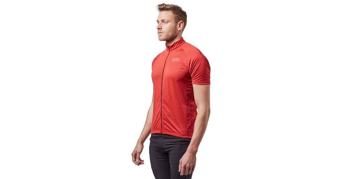 gore short sleeve cycling jersey