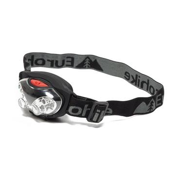 Black Eurohike 4+2 LED Head Torch